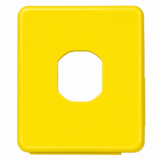 Keystone ST Fiber Adapter Insert, Yellow, 100-Pack | MG-RCCK-OUVB