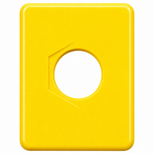 Keystone F-Type Coax Coupler Insert, Yellow, 100-Pack | 8K-6CGE-VXT9
