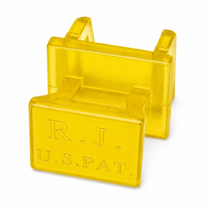 R.J. Enterprises - RJ45 Jack Dust Cover, Cap, Protector, Yellow (100 Pcs) - R.J. Enterprises