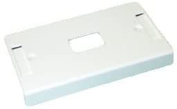 R.J. Enterprises - AMO Face Plate 1 Port for Keystone Jacks - 625B17F-1 - R.J. Enterprises