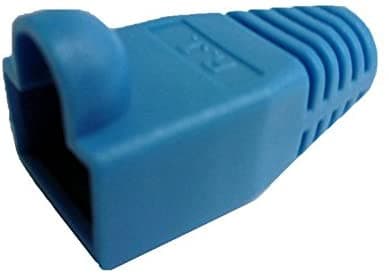 R.J. Enterprises - (300 Pcs) RJ45 Strain Relief Boot Blue RJ-SR-0-BL (Patented) - R.J. Enterprises