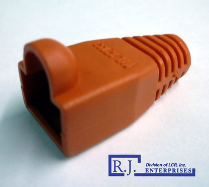 R.J. Enterprises RJ45 Purple Strain Relief Boots (100 Pcs Per Bag) (Patented) - R.J. Enterprises