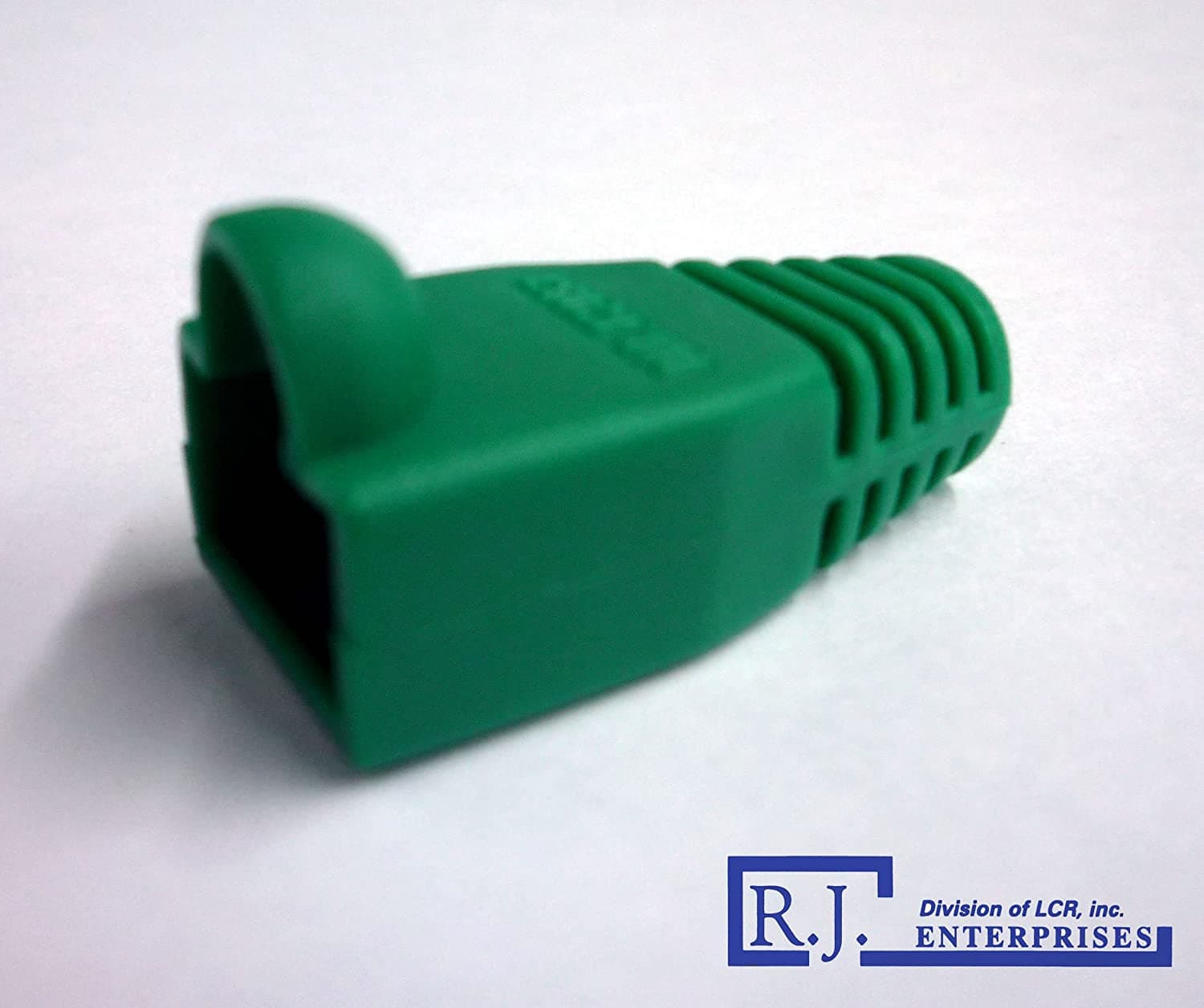 R.J. Enterprises RJ45 Green Strain Relief Boots (100 Pcs Per Bag)-Patented - R.J. Enterprises