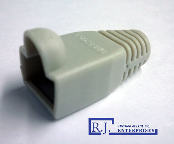 R.J. Enterprises RJ45 Blue Strain Relief Boots (100 Pcs Per Bag) - R.J. Enterprises