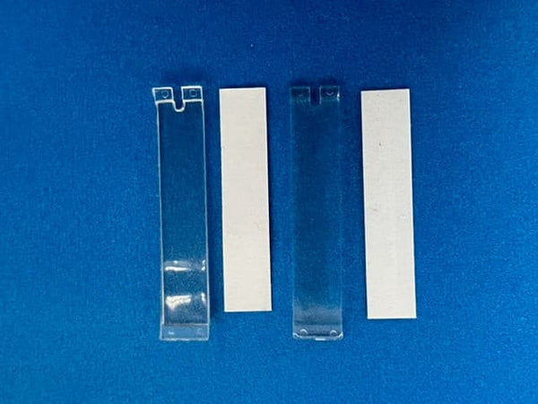 RJ-EC-04 Ethernet coax Wall Plate, Cat6 Blue Keystone Jack (5 per order) - R.J. Enterprises